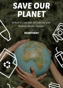 Save Our Planet Instagram Story