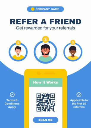 Refer a Friend Poster