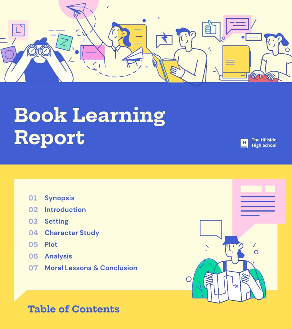 Book report presentation template