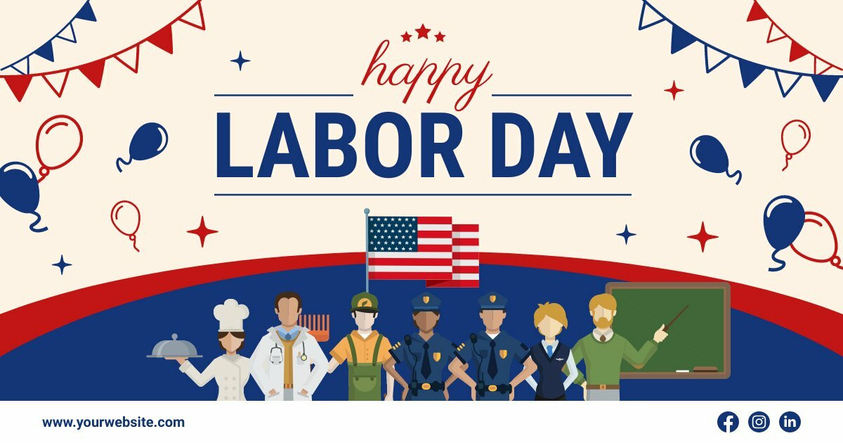 Labor Day Greetings Facebook Post