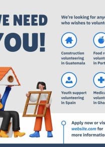 Volunteers Needed Instagram Post