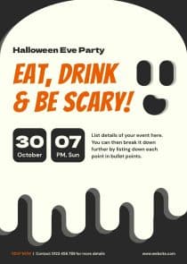 Halloween Event Poster