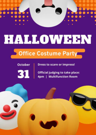 Halloween Costume Party Invites