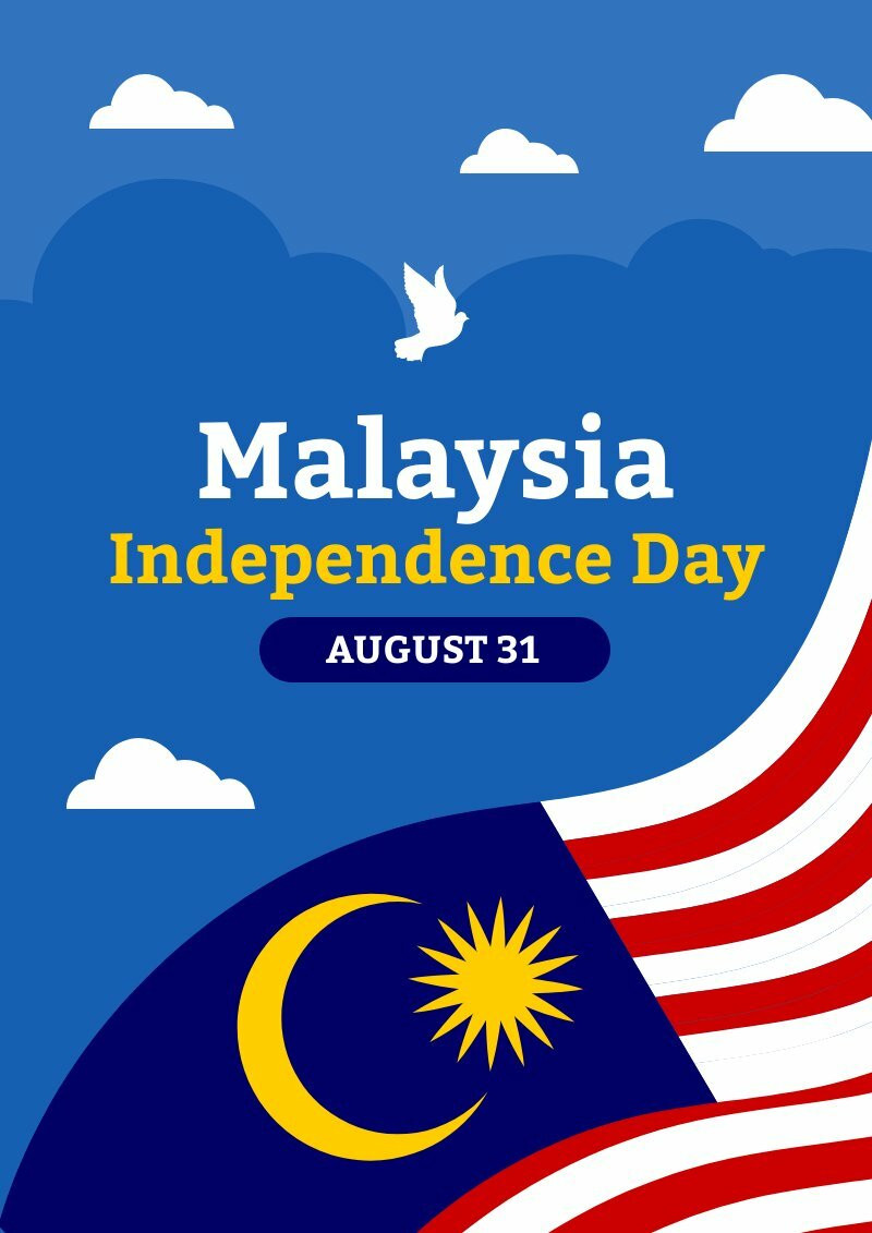 Malaysia Independence Day Poster