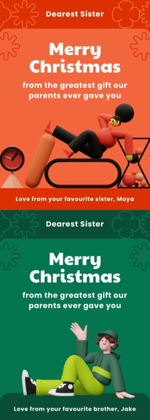 Merry Christmas Sister