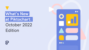 what's new at piktochart for october 2022