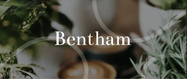 bentham presentation font