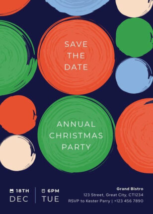 Save the Date Christmas Party