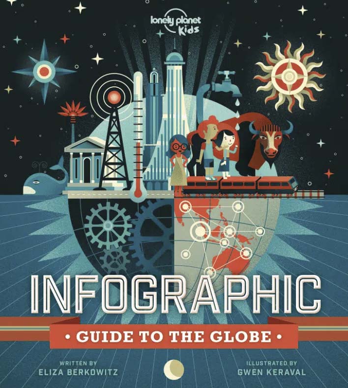 Infographic guide to the globe pop culture infographic example