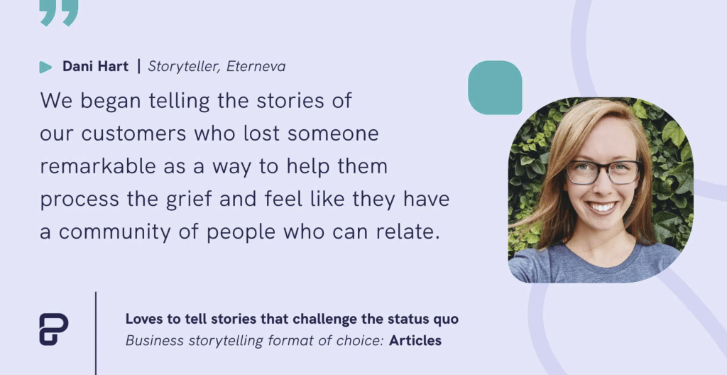 Dani Hart's knowledge on business storytelling for your audience and characters