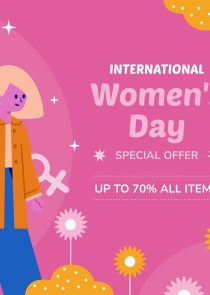 International Women’s Day Sale Instagram Post