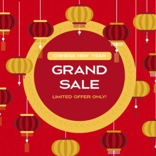 Chinese New Year Sale Instagram Post