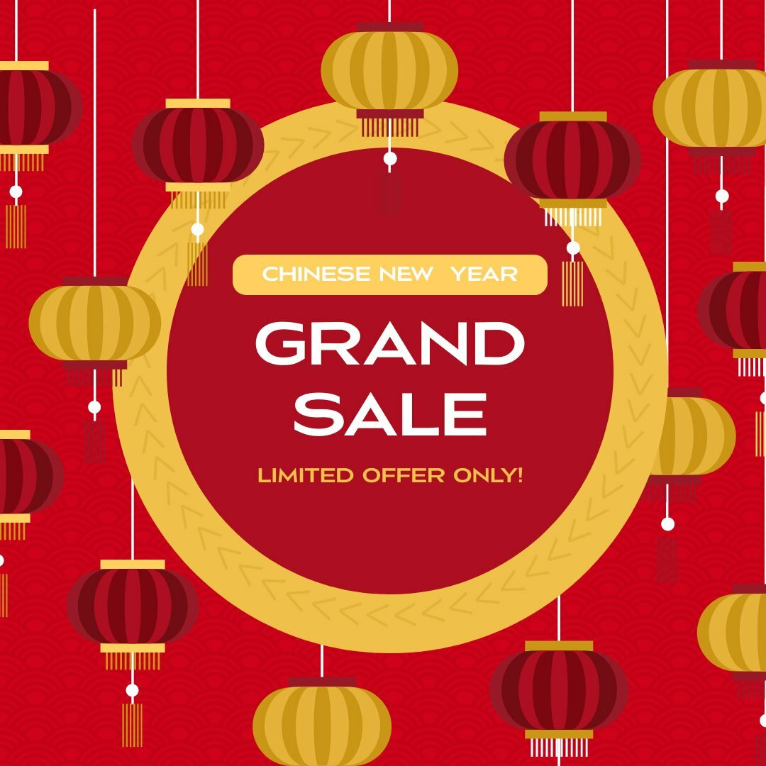 Chinese New Year Sale Instagram Post