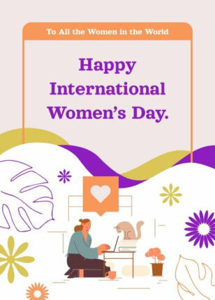 Happy Women’s Day Greeting Card