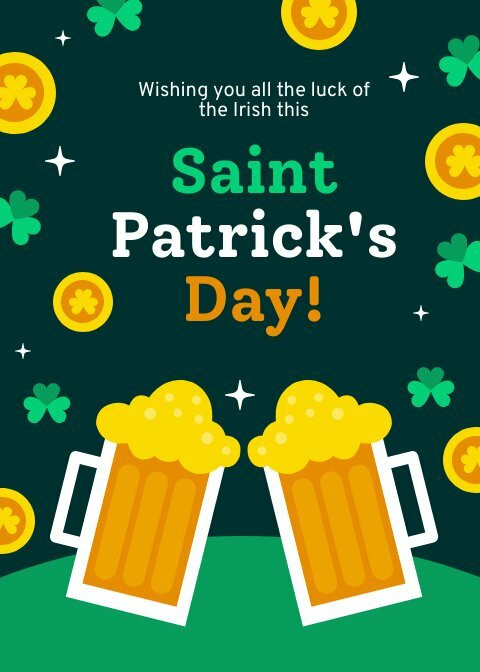 St. Patrick’s Day Card - Piktochart