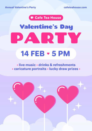 Valentine’s Day Party Flyer