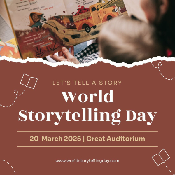 World Storytelling Day Instagram Post