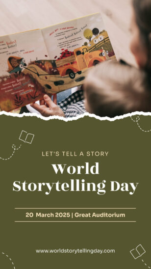 World Storytelling Day Instagram Story