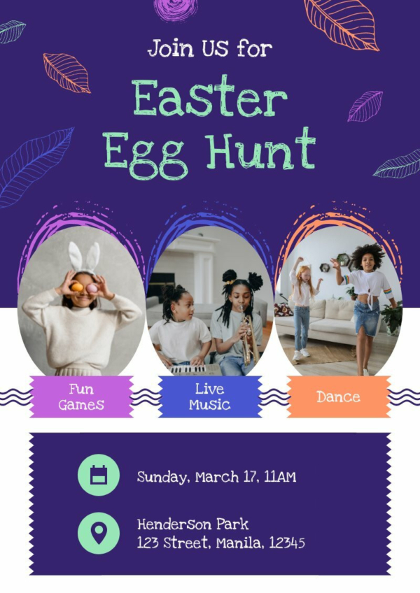 Easter Egg Hunt Flyer