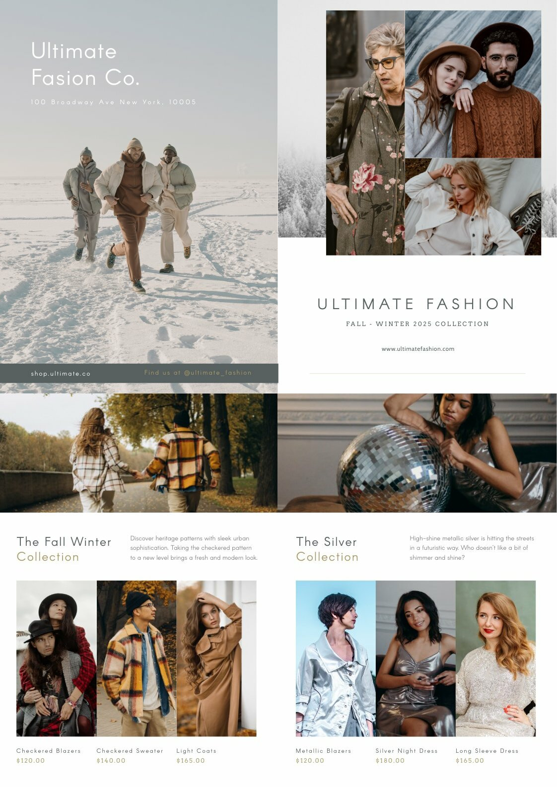 Clothing Fashion Brochure