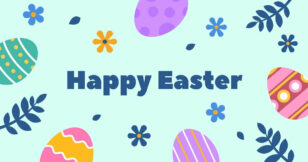 Happy Easter Facebook Post
