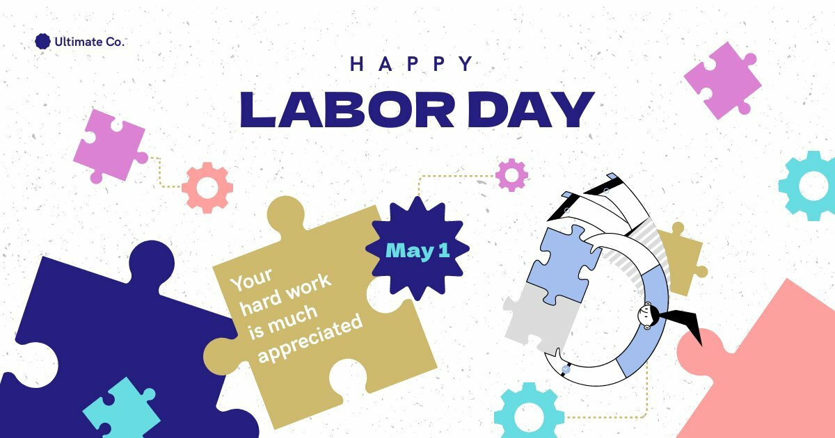 Happy Labor Day Facebook Post