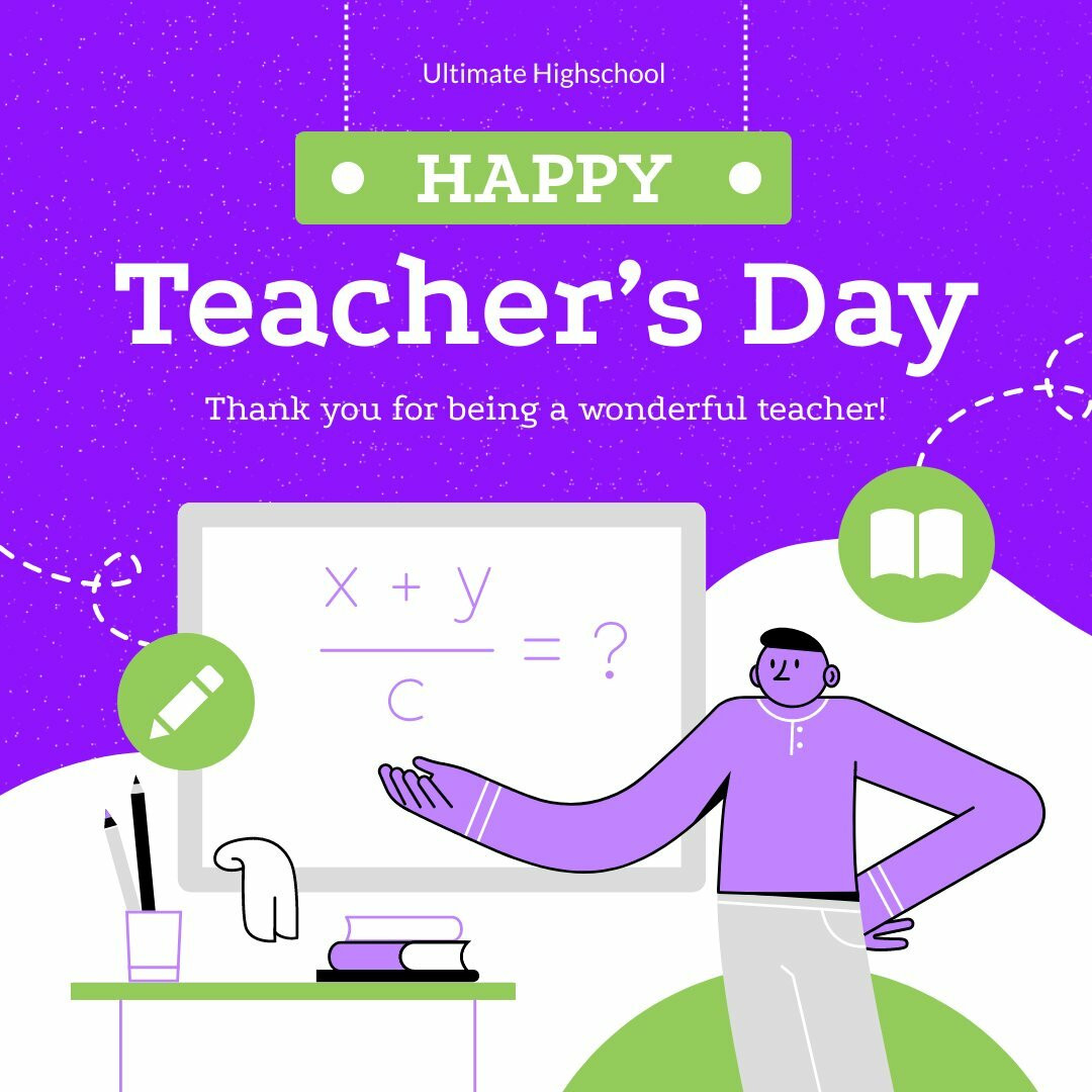 Teacher’s Day Instagram Post