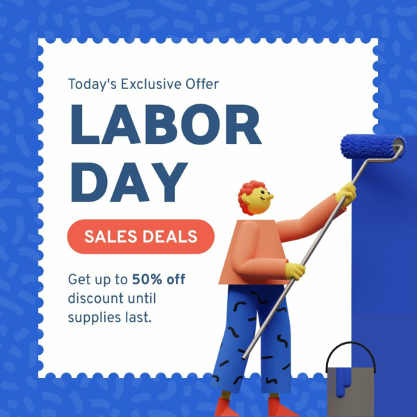 Labor Day Sales Deals Instagram Post