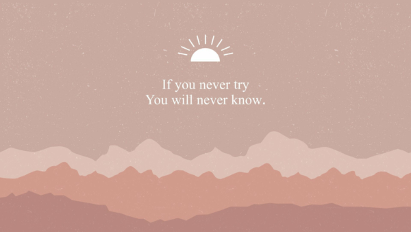 Aesthetic Quote Wallpaper - Piktochart