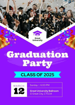 Grad Party Invites