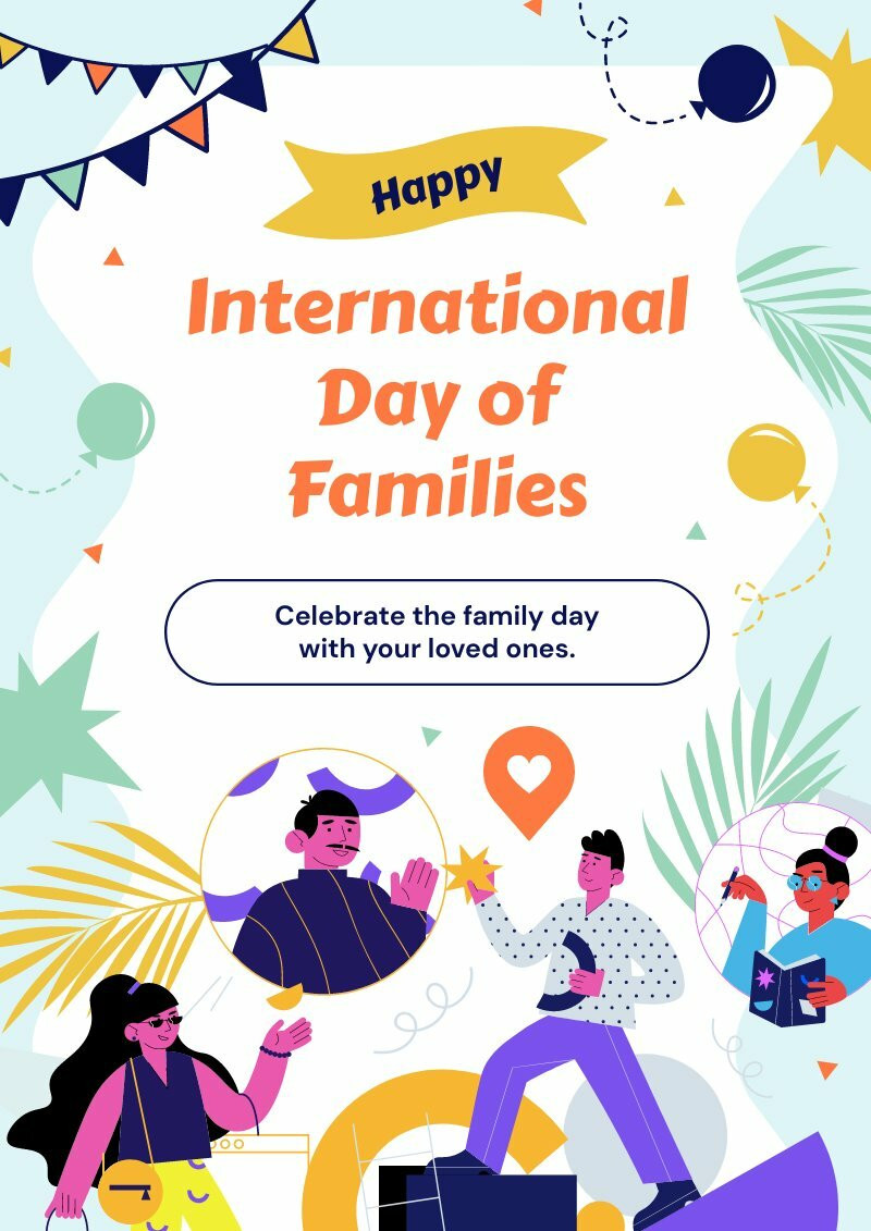 World Family Day - Piktochart