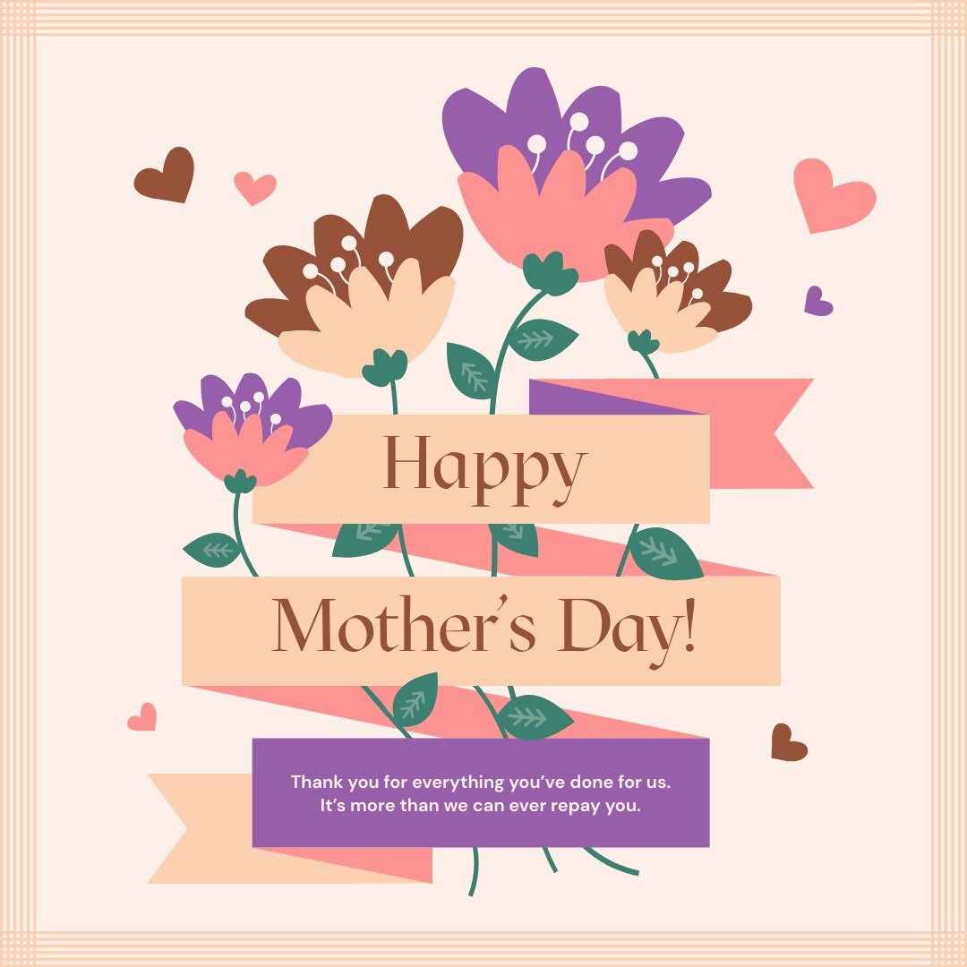 Mother’s Day Celebration Instagram Post