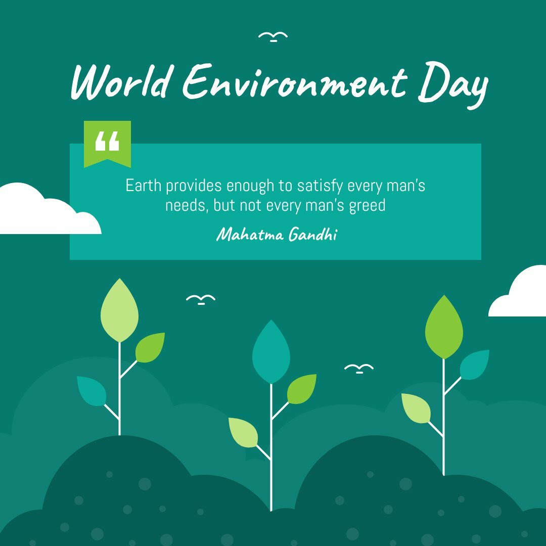 World Environment Day Quotes Instagram Post