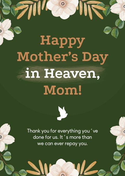 Happy Mother’s Day in Heaven