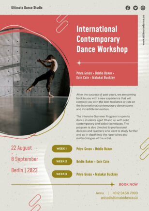 Dance Workshop Poster