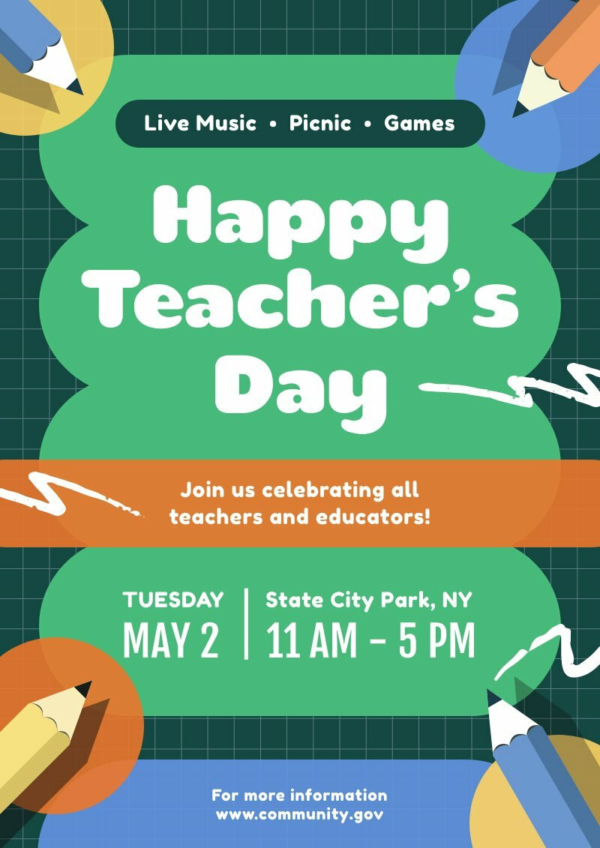 Teacher’s Day Activities Poster