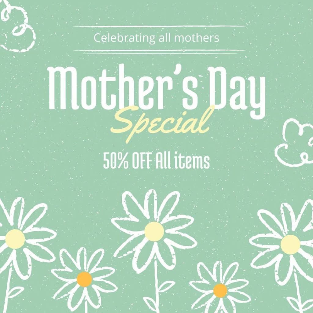 mother's day social media template
