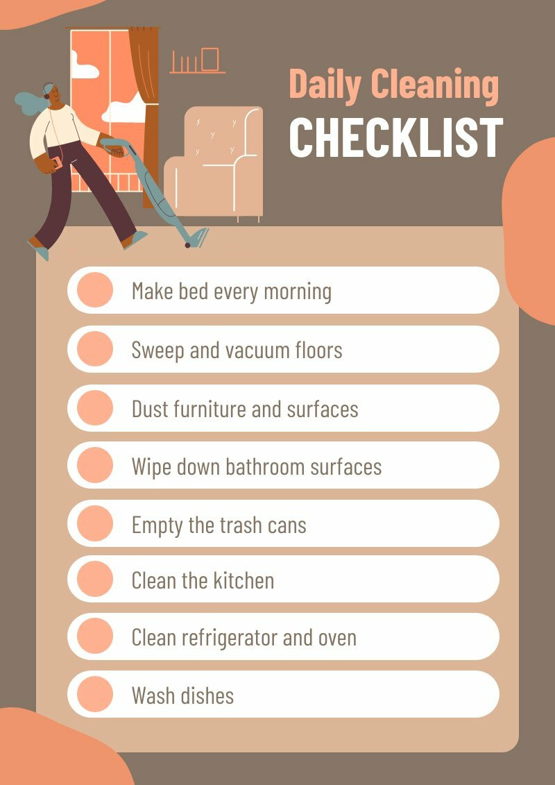 Everyday Essentials Cleaning Printable