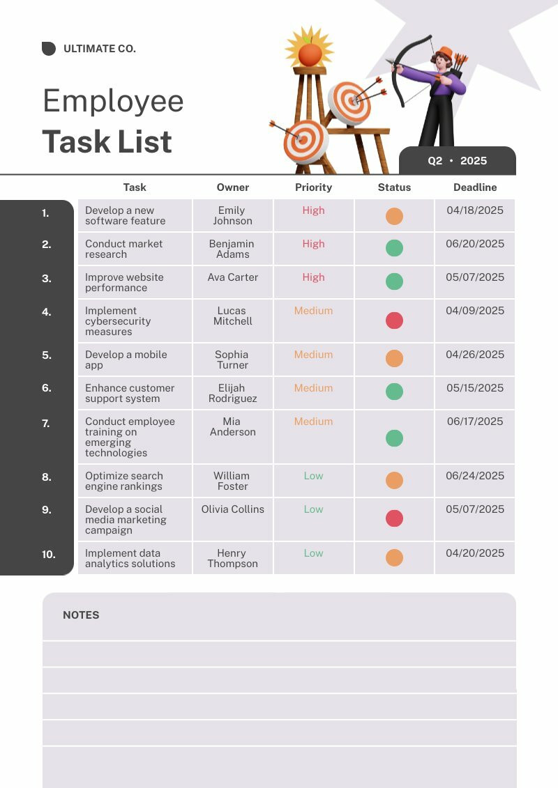 The Ultimate Daily Checklist Templates - Piktochart