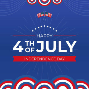July 4th Independence Day Instagram Post