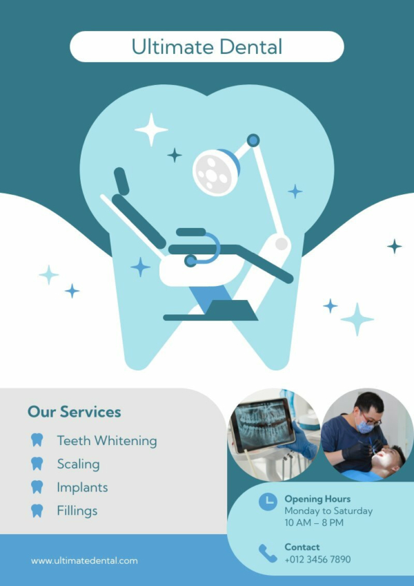 Simple Dental Clinic Poster
