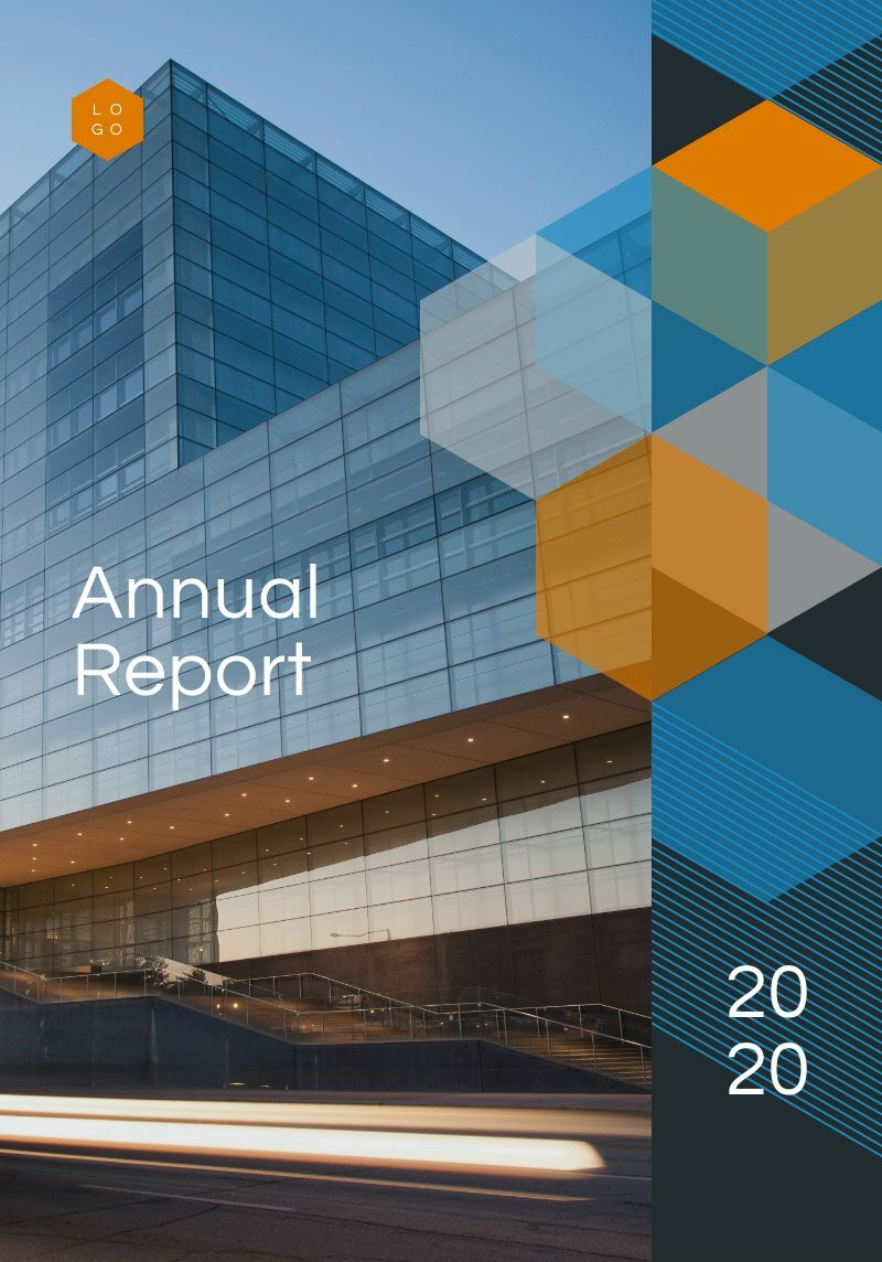 corporate report template for annual report