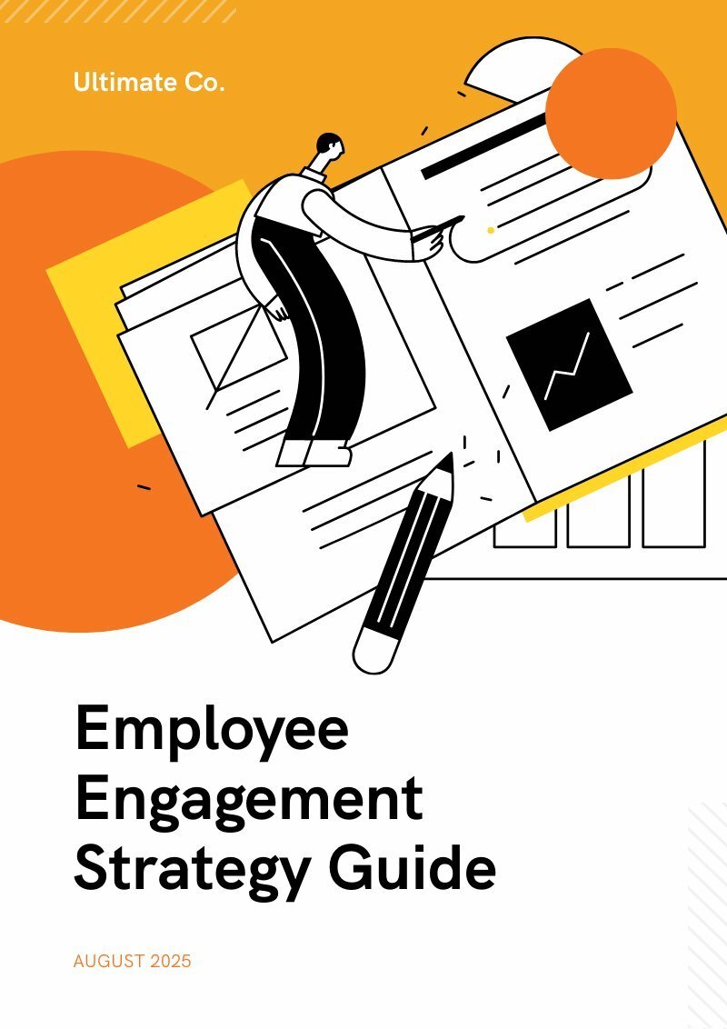 report template for employee engagement strategy 