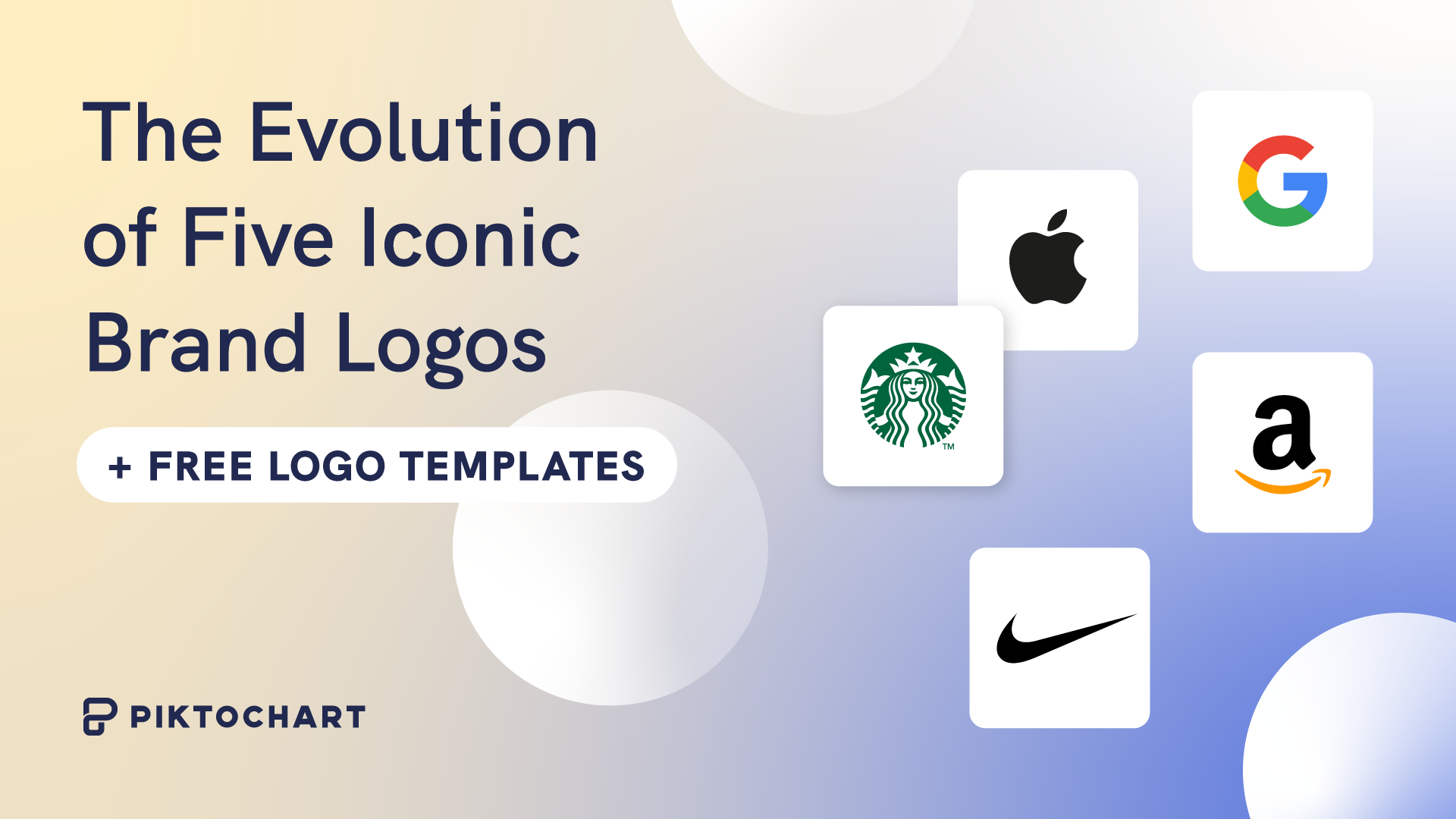 the evolution of five iconic brand logos amazon apple google nike starbucks and free logo templates