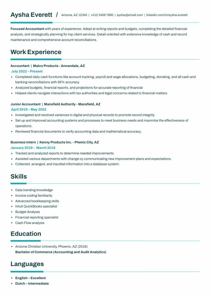 first job resume template that includes hard skills academic achievements and expected graduation date 