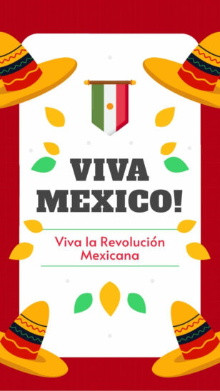 Independence of Mexico Instagram Story