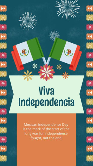 Mexico National Day Instagram Story