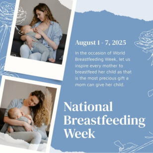 National Breastfeeding Week Instagram Post