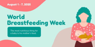 World Breastfeeding Week Twitter Post