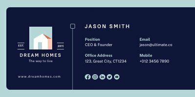 Minimalist Business Owner Email Signature